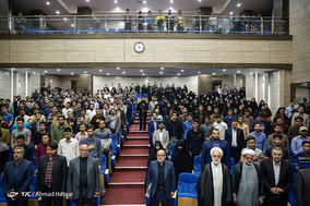 دیدار معاون اول قوه قضاییه با دانشجویان دانشگاه علوم پزشکی مشهد