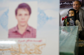 تشییع پیکر مطهر سه شهید مدافع حرم تیپ فاطمیون - مشهد مقدس