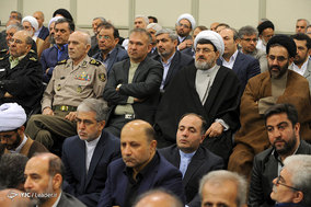 دیدار مسئولان نظام و سفرای کشورهای اسلامی با مقام معظم رهبری