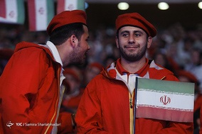 مراسم تقدیر از امدادگران،‌ داوطلبان و جوانان هلال‌احمر