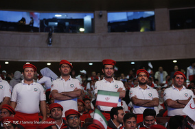مراسم تقدیر از امدادگران،‌ داوطلبان و جوانان هلال‌احمر