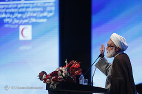 مراسم تقدیر از امدادگران،‌ داوطلبان و جوانان هلال‌احمر