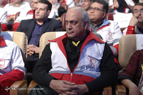 مراسم تقدیر از امدادگران،‌ داوطلبان و جوانان هلال‌احمر