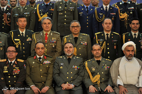 دیدار فرمانده نیروی زمینی ارتش با وابستگان نظامی