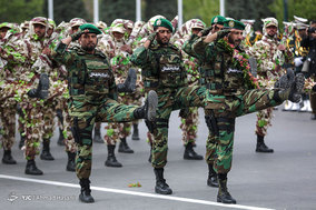 مراسم رژه روز ارتش - مشهد