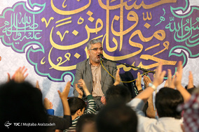 مراسم شب ولادت امام حسین(ع) هیئت عشاق الحسین