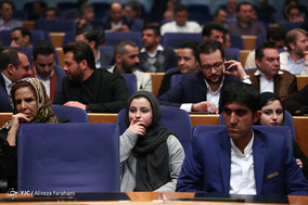 در حاشیه اختتامیه نخستین جشنواره مردمی برنامه های نوروز ۹۷