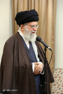 دیدار فرمانده کل ارتش و جمعی از فرماندهان نیروی زمینی ارتش با فرمانده معظم کل قوا