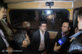 بازدید سرپرست شهرداری تهران از خط ۶ مترو
