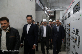 بازدید سرپرست شهرداری تهران از خط ۶ مترو