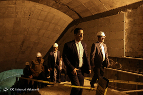بازدید سرپرست شهرداری تهران از خط ۶ مترو
