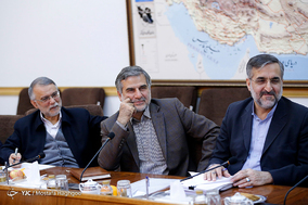 دیدار اعضای بنیاد فرهنگی مهدی موعود(عج) با رئیس رسانه ملی