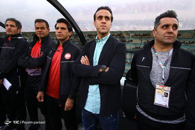 دیدار تیم های فوتبال پرسپولیس و سپید رود