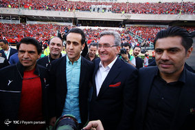 دیدار تیم های فوتبال پرسپولیس و سپید رود