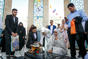 مراسم ازدواج دانشجویی واحد علوم تحقیقات