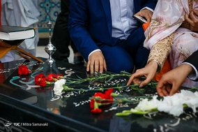 مراسم ازدواج دانشجویی واحد علوم تحقیقات