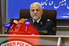 نشست خبری رئیس پلیس فتا ناجا