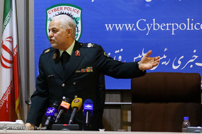 نشست خبری رئیس پلیس فتا ناجا