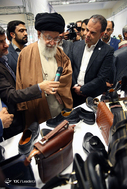 بازدید رهبر انقلاب اسلامی از نمایشگاه کالای ایرانی