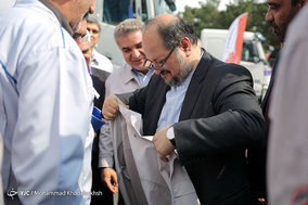 مراسم تحویل 250 دستگاه خودرو تجاری شرکت سایپا