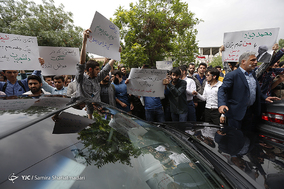 حضور ظریف در دانشگاه امیرکبیر