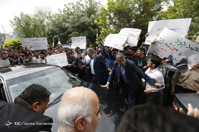 حضور ظریف در دانشگاه امیرکبیر