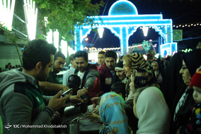 آذین‎بندی و جشن شب نیمه شعبان