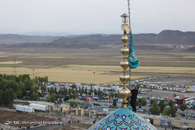 مسجد جمکران در روز میلاد حضرت مهدی(عج)