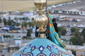 مسجد جمکران در روز میلاد حضرت مهدی(عج)