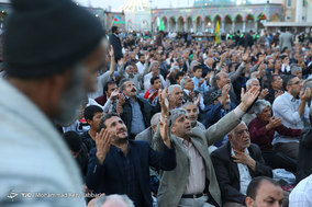 مسجد جمکران در روز میلاد حضرت مهدی(عج)