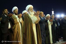 مسجد جمکران در روز میلاد حضرت مهدی(عج)