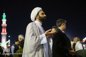 مسجد جمکران در روز میلاد حضرت مهدی(عج)