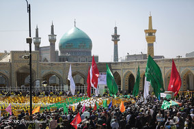 اجتماع عظیم منتظران ظهور در مشهد