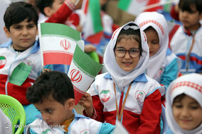مانور امدادی غنچه های هلال احمر - قم