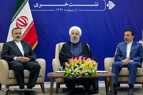 نشست خبری رئیس جمهور در پایان سفر به خراسان رضوی