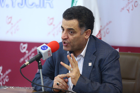 حضور رئیس جمعیت هلال احمر در باشگاه خبرنگاران جوان