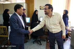 حضور رئیس جمعیت هلال احمر در باشگاه خبرنگاران جوان