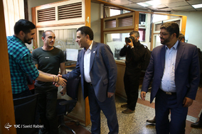 حضور رئیس جمعیت هلال احمر در باشگاه خبرنگاران جوان