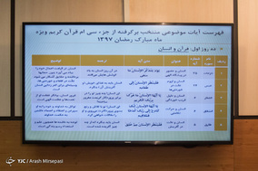 نشست خبری مدیر شبکه قرآن و معارف و دبیر شورای معارف سیما پیرامون برنامه های ماه مبارک رمضان