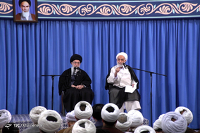 جلسه‌ درس خارج فقه حضرت آیت‌الله العظمی خامنه‌ای