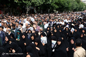 تشييع پيكر آیت‌الله ایمانی در شیراز