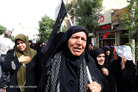 تشييع پيكر آیت‌الله ایمانی در شیراز