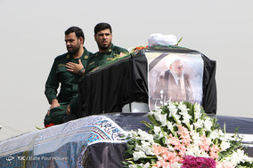 تشييع پيكر آیت‌الله ایمانی در شیراز