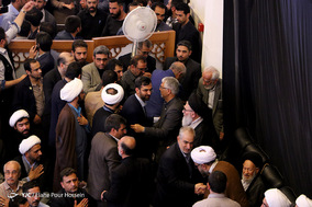 تشييع پيكر آیت‌الله ایمانی در شیراز