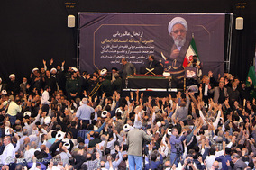 تشييع پيكر آیت‌الله ایمانی در شیراز