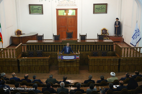 دیدار جمعی از مدیران آموزش و پرورش با رئیس مجلس شورای اسلامی
