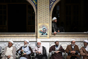 تجمع حوزویان مشهد علیه مواضع اخیر دولت آمریکا