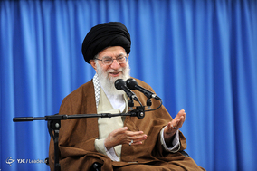 دیدار شرکت‌کنندگان در کنگره نقش شیعه در پیدایش و گسترش علوم اسلامی با رهبر معظم انقلاب