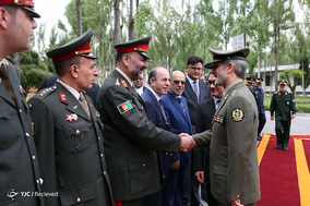 مراسم استقبال رسمی از وزیر دفاع افغانستان