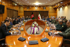 مراسم استقبال رسمی از وزیر دفاع افغانستان